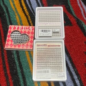 Eyelash cluster bundle